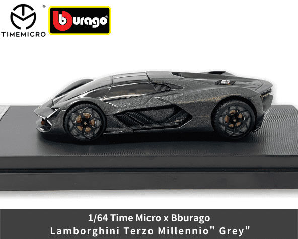 Time Micro+Bburago 1:64 Model Car Lamborghini Terzo Millennio