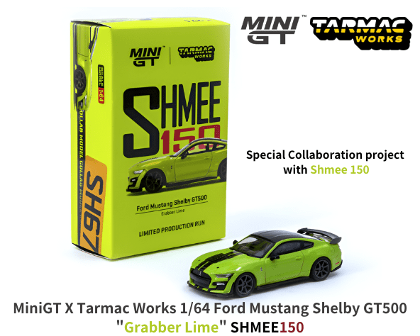 1/64スケール MINI GT × Tarmac Works「フォード・マスタング 