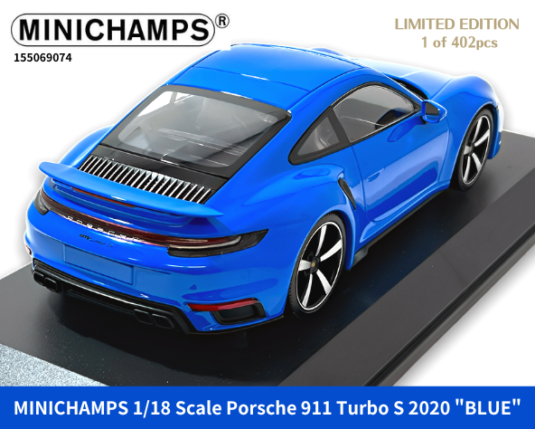 ミニチャンプス 1/18スケール「ポルシェ 911 (992) ターボS 2020 