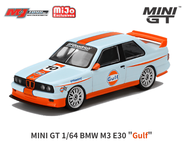1/64スケール MINI GT「BMW M3 E30 1/64スケール MINI GT「BMW M3 E30