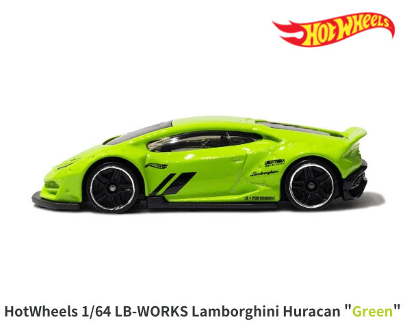 HOT WHEELS 1/64スケール「LB-WORKS ランボルギーニ・ウラカン」(グリーン)ミニカー/USパッケージ版|リバティーウォーク LBWK ミニカー【スターホビーミニカーストア】ミニカーと自動車の雑貨・グッズの総合通販サイト HOT WHEELS 1/64スケール「LB-WORKS ランボルギーニ・ウラカン」(グリーン)ミニカー/USパッケージ版|リバティーウォーク LBWK ミニカー【スターホビーミニカーストア】ミニカーと自動車の雑貨・グッズの総合通販サイト