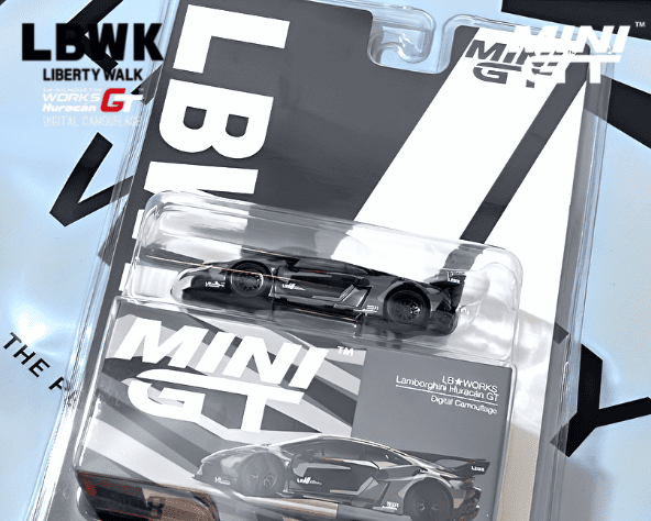 1/64スケール MINI GT「LB-silhouette WORKS ランボルギーニ・ウラカン ...