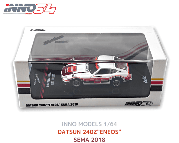 ＜新品＞ Inno Models　ダットサン 240Z　"ENEOS" SEMA 2018　1/64サイズ