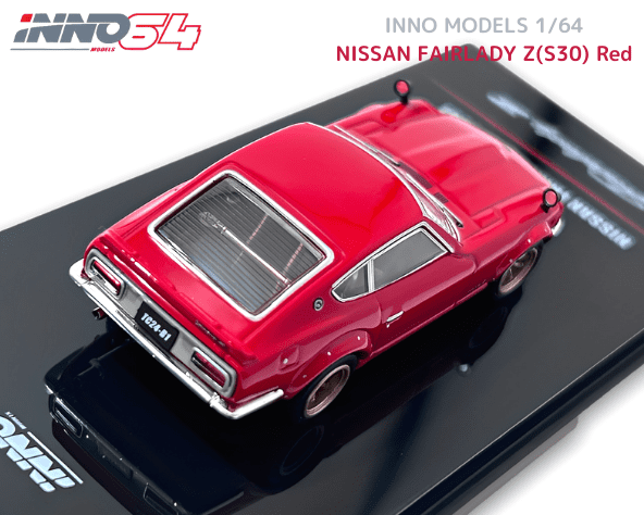 INNO64 1/64スケール「日産フェアレディZ S30」(レッド)ミニカー INNO64 1/64スケール「日産フェアレディZ S30」(レッド)ミニカー