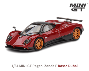 1/64スケール MINI GT「パガーニ・ゾンダF」(Rosso Dubai)ミニカー