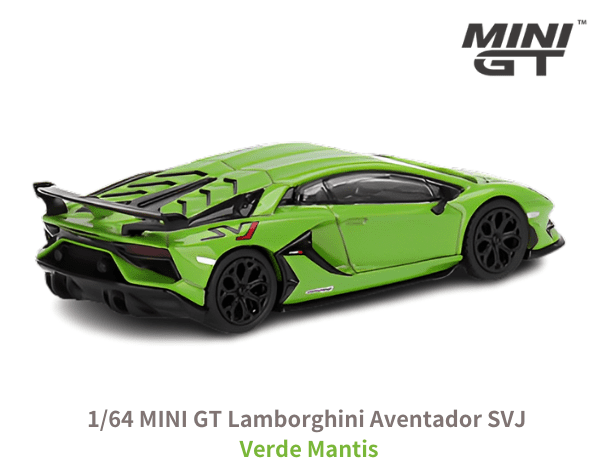 LBWK 1/64 ランボルギーニ アヴェンタドール GT EVO 1/64スケール MINI GT「ランボルギーニ・アヴェンタドールSVJ