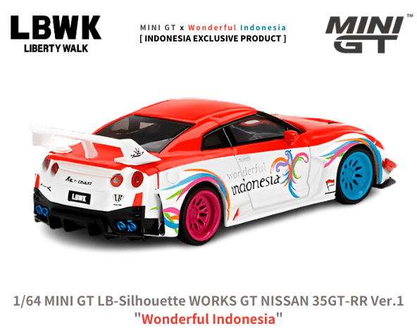 1/64スケール MINI GT「LB-Silhouette WORKS GT NISSAN 35GT-RR Ver.1 