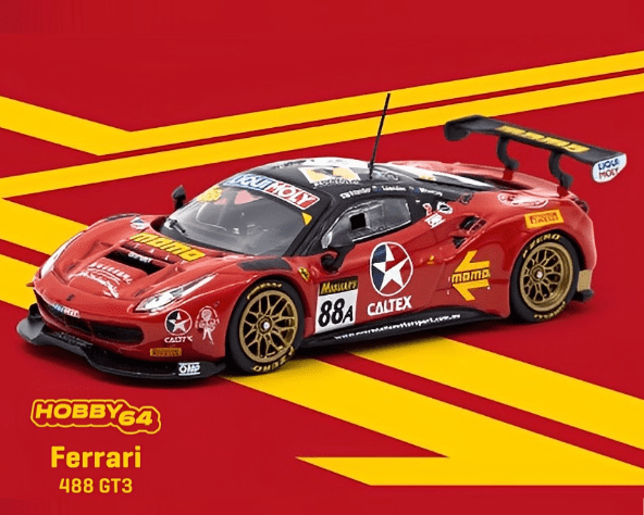 1/64スケール ixo Models/Tarmac Works「フェラーリ488 GT3 1/64スケール ixo Models/Tarmac Works「フェラーリ488 GT3