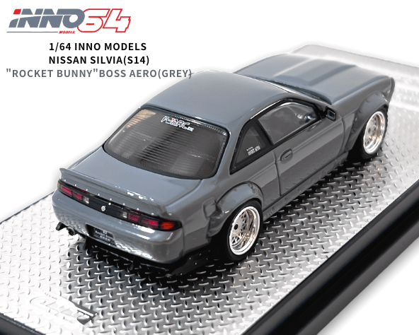 INNO64 1/64スケール「日産シルビア S14 ROCKET BUNNY BOSS AERO