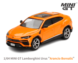1/64スケール MINI GT「ランボルギーニ ウルス」(ボレアリスオレンジ)ミニカー