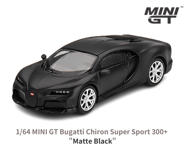 1/64スケール MINI GT「ブガッティ・シロン・スーパースポーツ300+ 