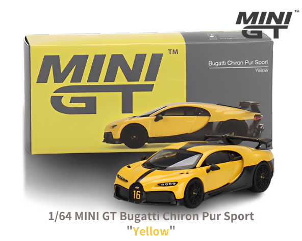 1/64スケール MINI GT「ブガッティ・シロン・ピュールスポール