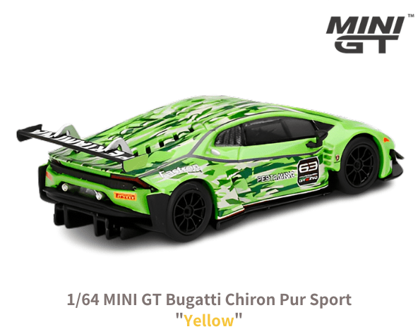 1/64スケール MINI GT「ランボルギーニ・ウラカンGT3 EVO 