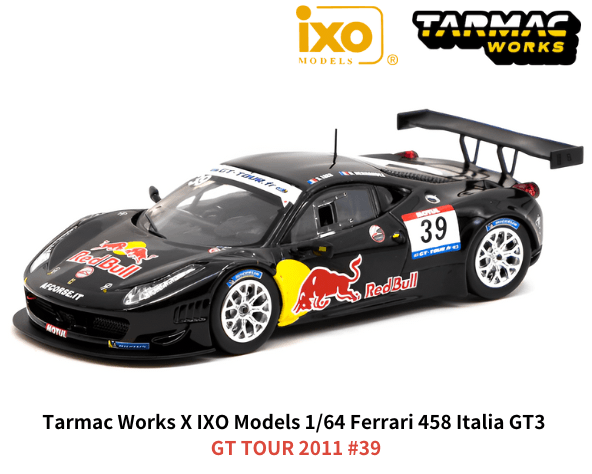 1/64 Ferrari 458 Italia GT3 GT TOUR 2011 [T64-073-11GTT39]