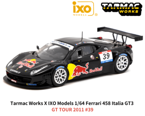 ixo Models/Tarmac Works 1/64スケール「フェラーリ458イタリアGT3 