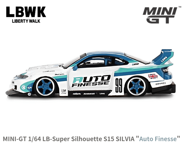 1/64スケール MINI GT「LB-Super Silhouette S15シルビア 