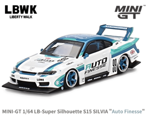 1/64スケール MINI GT「LB-Super Silhouette S15シルビア 