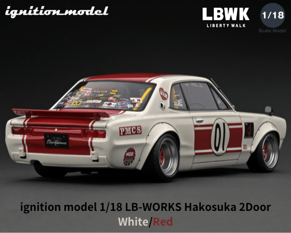 IG 2627 1/18 LB-WORKS Hakosuka 2Door Light Blue WEB限定