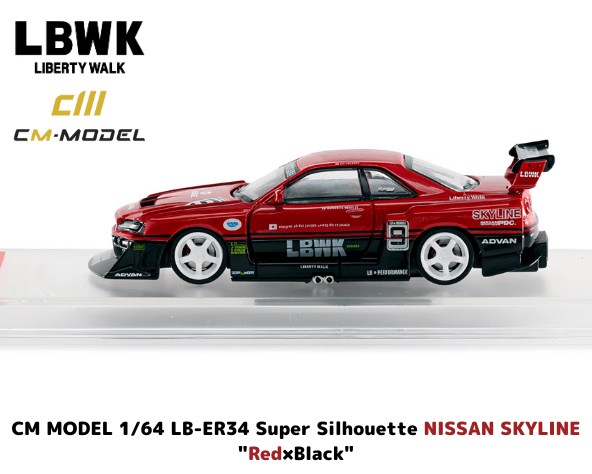 1/64スケール CM MODEL「LB-ER34 Super Silhouette NISSAN 1/64スケール CM MODEL「LB-ER34 Super Silhouette NISSAN