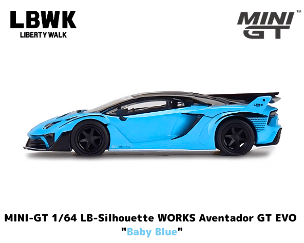 1/64スケール MINI GT「LB-Silhouette WORKS ランボルギーニ 1/64スケール MINI GT「LB-Silhouette WORKS ランボルギーニ