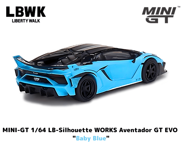 1/64スケール MINI GT「LB-Silhouette WORKS ランボルギーニ・アヴェン