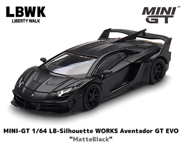 1/64 スカニア LBWK アヴェンタドール ミニカー MINI GT-