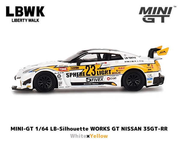 1/64スケール MINI GT「LB-Silhouette WORKS GT NISSAN 35GT-RR 1/64スケール MINI GT「LB-Silhouette WORKS GT NISSAN 35GT-RR