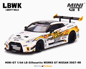 1/64スケール MINI GT「LB-Silhouette WORKS GT NISSAN 35GT-RR 