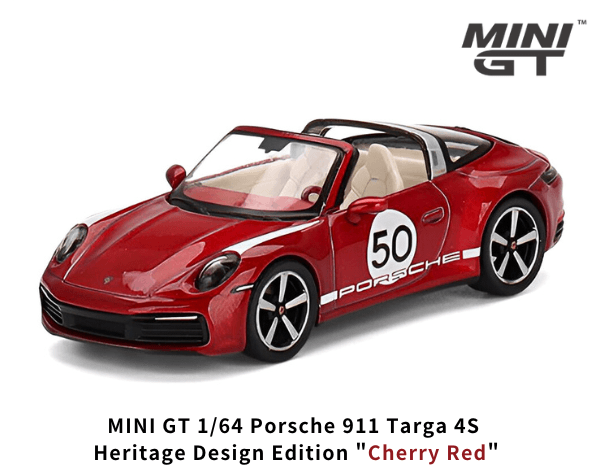 MINIGT アメリカ　MiJo Toys 限定 ポルシェ 911 タルガ 4S