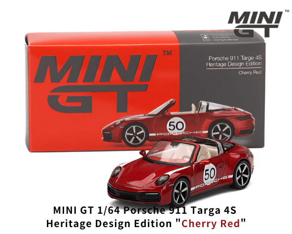 1/64スケール MINI GT「ポルシェ 911タルガ4S 1/64スケール MINI GT「ポルシェ 911タルガ4S