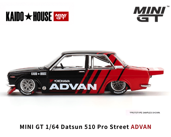 1/64スケール MINI GT×KAIDO HOUSE「ダットサン 510 プロストリート 