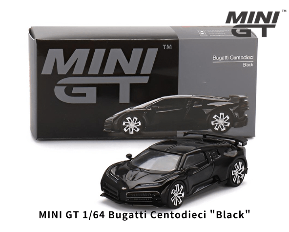 よく見る「芸能人が愛用 1/64スケール GT「ブガッティ・チェントディエチ MINI ミニカー