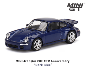 1/64スケール MINI GT「RUF CTR アニバーサリー」(ダークブルー)ミニカー