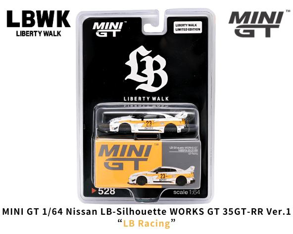 1/64スケール MINI GT「LB-Silhouette WORKS GT NISSAN 35GT-RR Ver.1