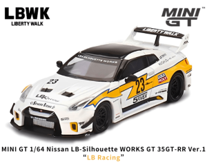 1/64 MINI GTLB-Silhouette WORKS GT NISSAN 35GT-RR Ver.1 