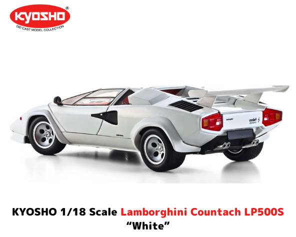 1/18スケール KYOSHO ORIGINAL「ランボルギーニ カウンタック LP500S