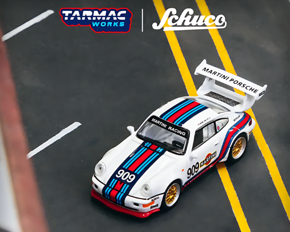 1/64スケール Tarmac Works x Schuco「ポルシェ911 RSR Martini Racing」ミニカー｜【スターホビーミニカー ストア】ミニカーと自動車の雑貨・グッズの総合通販サイト