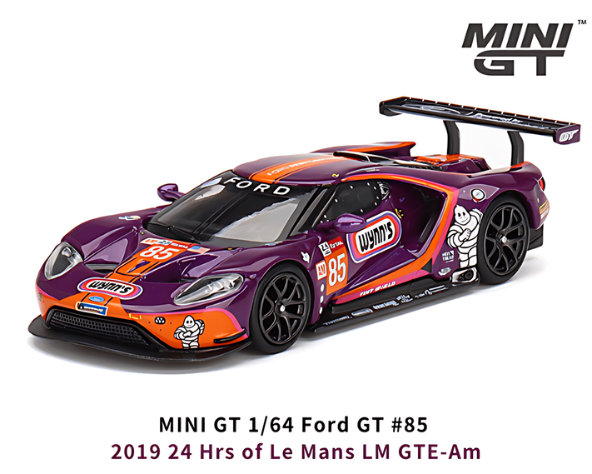 1/64スケール MINI GT「フォードGT LMGTE-Am ル・マン24時間 2019 #85 Keating Motorsports」ミニカー