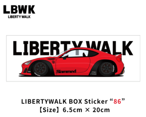 Liberty Walk「LIBERTYWALK BOX Sticker 