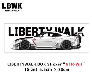 <img class='new_mark_img1' src='https://img.shop-pro.jp/img/new/icons5.gif' style='border:none;display:inline;margin:0px;padding:0px;width:auto;' />Liberty Walk「LIBERTYWALK BOX Sticker 