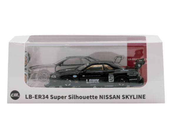 1/64スケール CM MODEL「LB-ER34 Super Silhouette NISSAN 1/64スケール CM MODEL「LB-ER34 Super Silhouette NISSAN