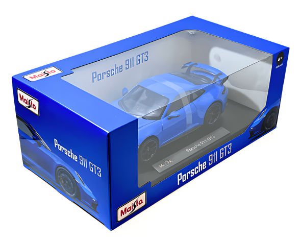1/18スケール MAISTO「ポルシェ 911 GT3  2022」(ブルー)ミニカー｜【スターホビーミニカーストア】ミニカーと自動車の雑貨・グッズの総合通販サイト