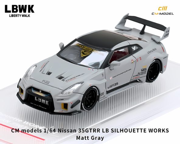 1/64スケール CM MODEL「LB SILHOUETTE WORKS NISSAN 35GT-RR 