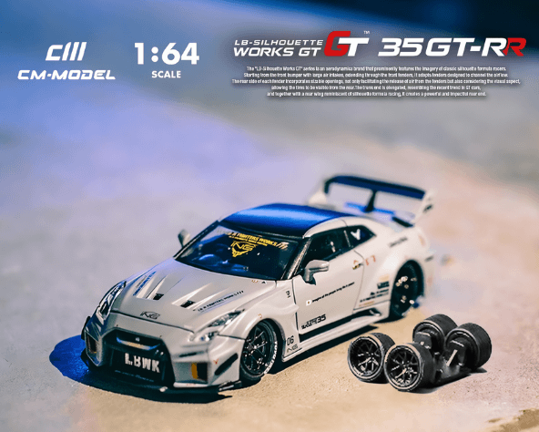 1/64スケール CM MODEL「LB SILHOUETTE WORKS NISSAN 35GT-RR 