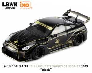 1/43 ixo MODELSLB-SILHOUETTE WORKS GT 35GT-RR 2019(֥å)ߥ˥