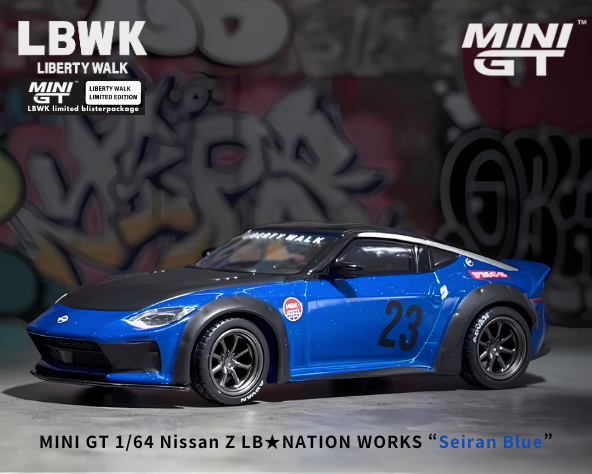 1/64スケール MINI GT「Nissan Z☆LB NATION WORKS」(Seiran 1/64スケール MINI GT「Nissan Z☆LB NATION WORKS」(Seiran