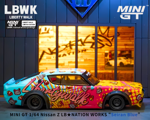 1/64スケール MINI GT「日産スカイライン・ケンメリ リバティー 1/64スケール MINI GT「日産スカイライン・ケンメリ リバティー