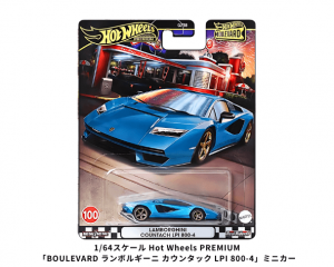 1/64 Hot Wheels PREMIUM BOULEVARD֥ܥ륮 󥿥å LPI 800-4(֥롼)ߥ˥