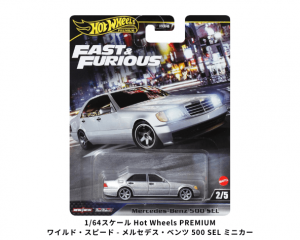 1/64 Hot Wheels PREMIUM֥磻ɡԡ - 륻ǥ٥ 500SEL(С)ߥ˥