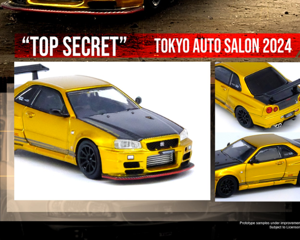 INNO MODELS 1/64「スカイライン GT-R (R34)”TOP SECRET” 東京 INNO MODELS 1/64「スカイライン GT-R (R34)”TOP SECRET” 東京